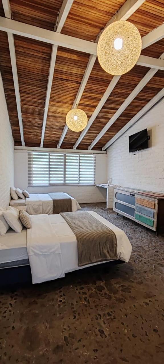 巴尼奥斯Rustic Quinta La Aurora住宿加早餐旅馆 外观 照片